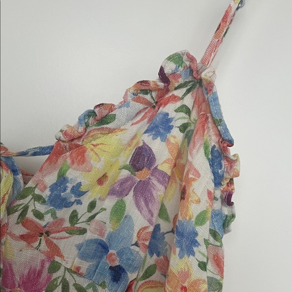 twik floral Multicolor Spaghetti Strap Dress - Picture 5 of 16